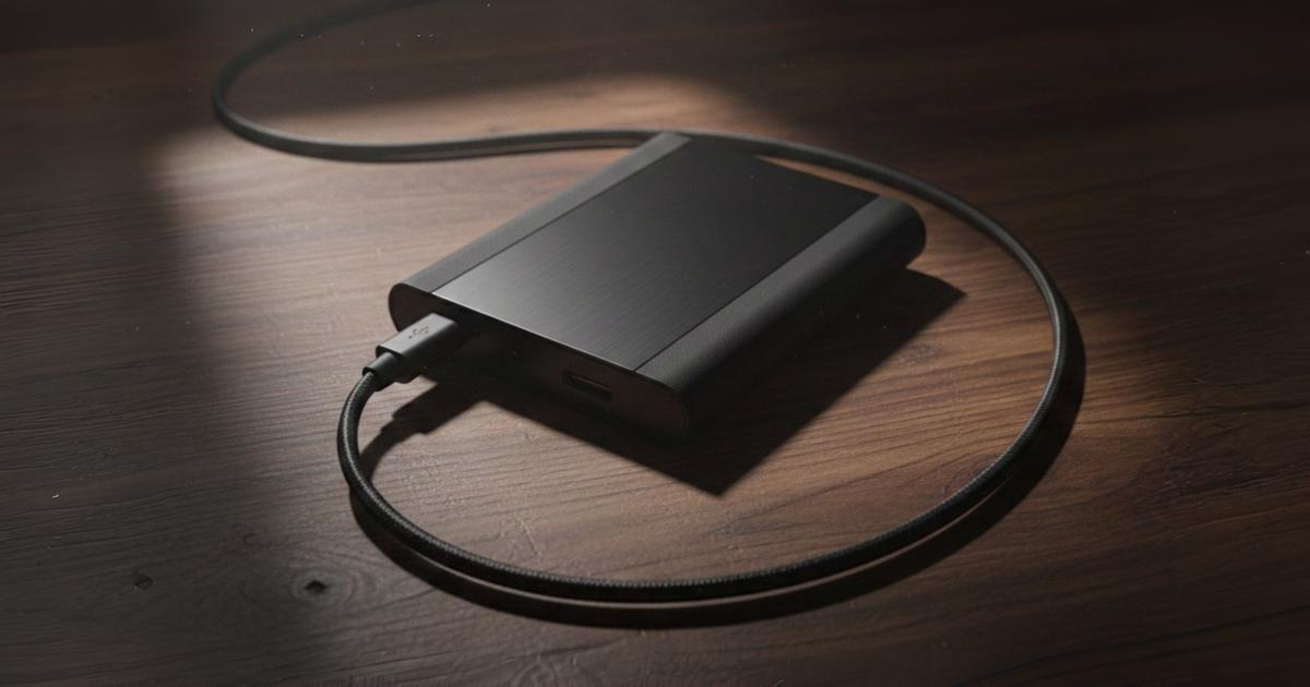 Image of a hard drive (HDD)